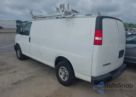 2015 Chevrolet Express 2500 Work Van from USA, damaged, VIN 1GCWGFCF7F1188656